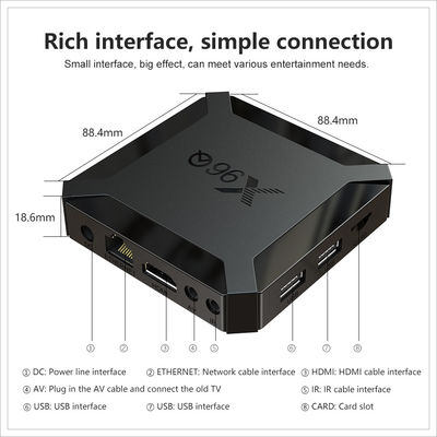 Individuelle 4K IPTV Smart Box Allwinner H313 Android 10 TV Box
